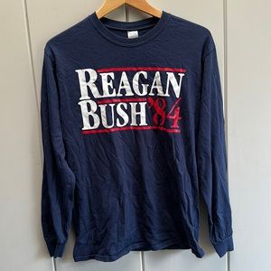 Ronald Reagan & George Bush 1984 Long Sleeve Shirt President